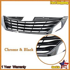 Front Upper Grille W Chrome Fits Toyota Sienna 2011 -2017 To1200334