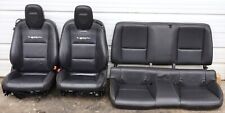 2012 Chevy Camaro 45th Anniversary Coupe Black Leather Seats Set Front Rear Used
