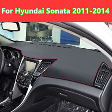 For Hyundai Sonata 2011-2014 New Car Leather Dashboard Dash Cover Protector Mat