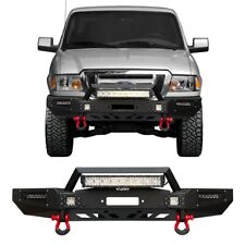 Fit For 1993-1997 Ford Ranger Steel Front Bumper With Winch Seat