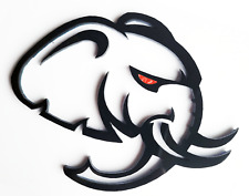 2x Fender Emblem Logo Badge Hellephant Elephant For Challenger Charger Redeye