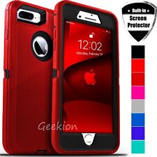 For Iphone 6 7 8 Plus Se 2020 Shockproof Rugged Case Cover Screen Protector