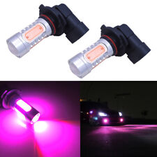 2pcs Pink Purple 9006 Hb4 9012 Car Led Fog Lights Driving Lamp Bulbs High Power