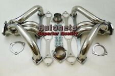 Stainless Steel Hugger Shorty Exhaust Manifold Headers Small Block Chevy Sbc 350