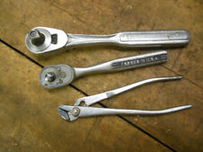 Vintage Craftsman 14 38 Ratchet 5 12 Slipjoint Pliers Old Mechanic Tool
