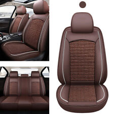 2024 New Ice Silk Leather Car Seat Covers For Honda Breathable Cushions Interior