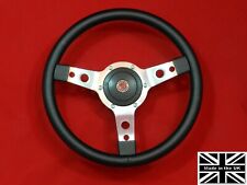 14 Classic Vinyl Steering Wheel Hub. Fits Mg Mgb 70-81