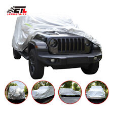 4 Door Jeep Wrangler Car Cover For Jeep Wrangler Waterproof Silver Cjyjtj Jk