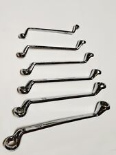 Offset Box Wrench Set Chrome Plate 6pc