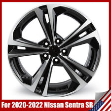 New 18 Black Replacement Wheel Rim For 2020 2021 2022 Nissan Sentra Sr Us Stock