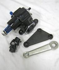 Vega Steering Gear Box Pitman Arm Mounting Bracket Kit W U Joint Street Rat Rod