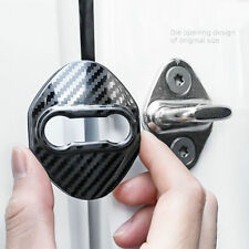 4pcs Black Car Accessories Stainless Steel Door Lock Protector Cover For Honda