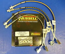 Russell 692190 Stainless Steel Brake Line Hose Kit Corvette C5 1997-04 Z06 Z06