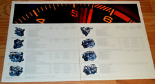 1986 Pontiac Engine Options Original Dealer Advertisement Ad 86 1.8 2.5 3.0 5.0