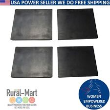 4pack Snow Plow Extension Kit Replacement Rubber Edges