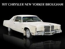 1977 Chrysler New Yorker Brougham Metal Sign 12x16 Free Shipping