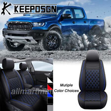 For Ford Ranger Truck Luxury Car Seat Covers Full Set Leather Front 52 Seater
