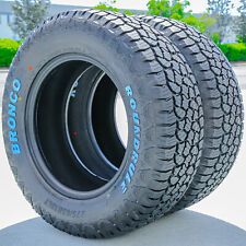 2 Tires Roundrule Bronco Lt 27565r18 Load E 10 Ply Rwl At At All Terrain
