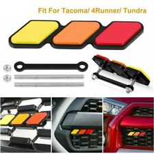 Tri-color Grille Badge Emblem Car Accessories For Toyota Tacoma Trd Tundra Rav4