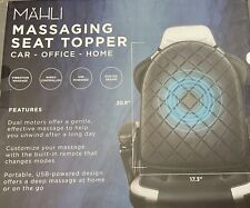 Massage Seat Cover For Back And Buttblack By Mahli New In Box.