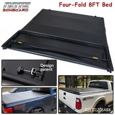 Fit For 1999-2017 Ford F250f350 Superduty 8ft Long Bed Four Fold Tonneau Cover
