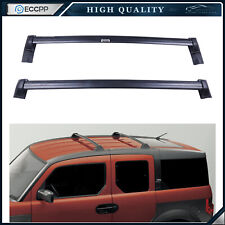 2x Roof Rack Cross Bars Luggage Carrier For Honda Element 2003-2011 Black