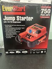Everstart 750a Jump Starter With 120 Psi Digital Compressor - New Open Box