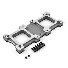 Dual Carb 4150 6-71 8-71 Blower Adapter Plate Satin