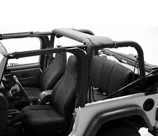 For 97-02 Jeep Wrangler Tj 4wd Full Set Seat Covers Replacement Kit Black