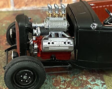 124 Scale Supercharged Ford Flathead Engine W Ardun Heads Resin 3d Print.