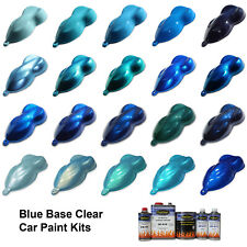 Blue Car Paint Colors - Base Clear Car Paint Kits