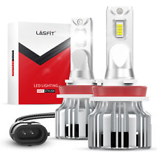 Lasfit H11 Led Headlights Kit Low Beam Bulb Super Bright 6000k Cool White 5000lm
