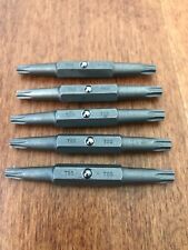 5 Pack Torx Bit T25 T30 Double Ended 4 In 1 Screwdriver Replacement 2-34