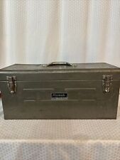 Vintage Homak Metal Tool Box Divided Tray Model 922 Chicago 22 X 9.5 X 10
