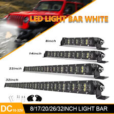 Led Light Bar Combo 2-rows 814 22 32 Led Work Light Bar Driving Offroad Car
