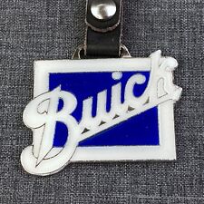 Vintage Buick Enamel Metal Keychain Automobile Fob Advertisement Key Chain