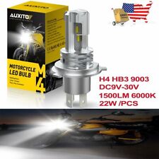 Auxito H4 9003 Hb2 Motorcycle Led Headlight Bulb Hid Hilo Beam 6500k Us Stock