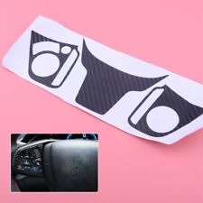 3x Carbon Fiber Steering Wheel Sticker Emblem Badge Decals Fit For Honda Civic