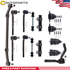 14pc Tie Rods Sway Bars Ball Joint Pitman Kit For Chevy Pontiac Oldsmobile Buick