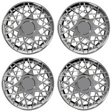 16 Chrome Spoke Wheel Covers Rim Hub Caps Hubs For 98-02 Mercury Grand Marquis