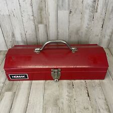 Homak No 616 Low Profile Toolutility Box Red Metal Pre-owned