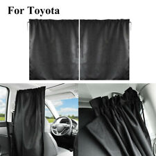 2 For Toyota Car Divider Curtain Sun Shade Side Window Privacy Travel Uv Nap