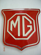 Mg Mgb Grill Emblem Badg Eshield Mgb Years 73 - 74 Red