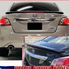 Spoiler For 2013 2014 2015 Nissan Altima 4d Factory Style Wing Wled Gloss Black