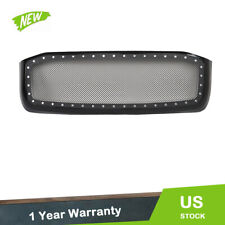 New Front Hood Grille Black For 2006-2008 Dodge Ram 1500 Mesh Style