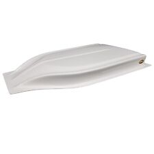 Dominator Racing Products Hood Scoop Stalker 2.5in Street Stock White 517-wh