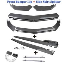 For Dodge Charger Rt Srt Sxt Front Bumper Lip Spoiler Splitter Diffuser Body Kit
