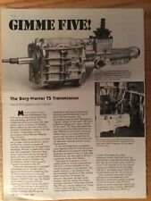Eng121 Article Doug Nash 5 Speed The Borg Warner T5 Transmission May 1984 3 Pg