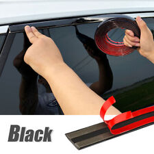Black Chrome Trim Molding Strip Car Body Door Side Protector Strips Decoration