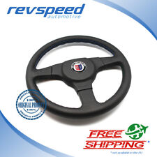Alpina Bmw By Momo Steering Wheel 3 Spokes Black Leather 360mm Wo Hub Genuine